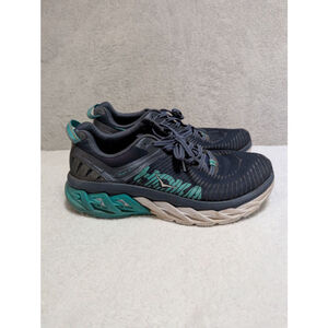 Women's Hoka Athletic Shoes 9.5 Navy Teal